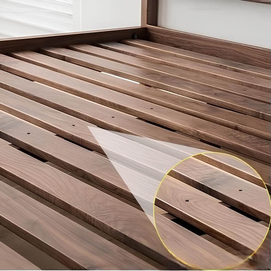 Black Walnut Bed | Wood Furniture