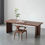 Thumbnail: Rectangle Walnut Dining Table in the Room
