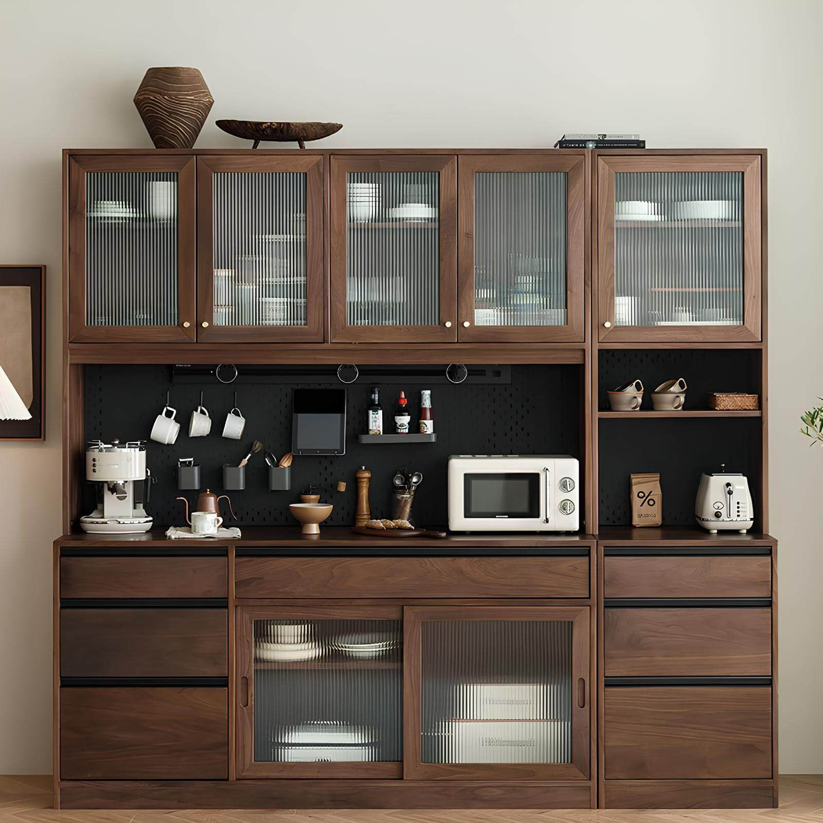 Wood Cabinet for Kitchen Front View
