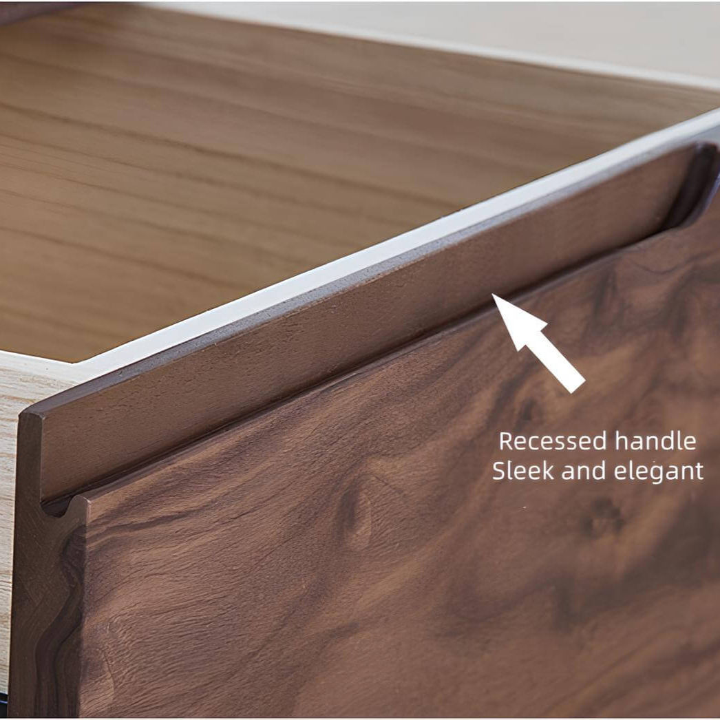 Black Walnut Bedside Table | Wood Furniture