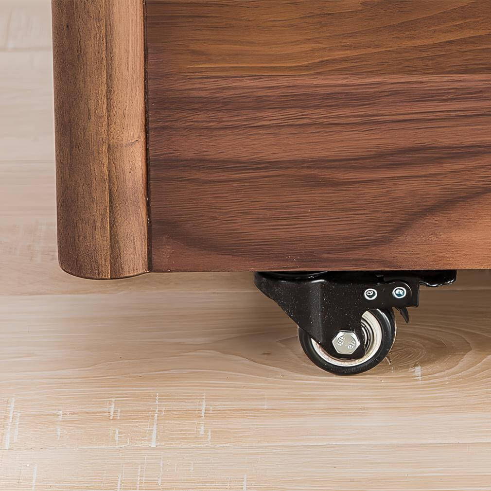Black Walnut Trundle Bed | Wood Furniture
