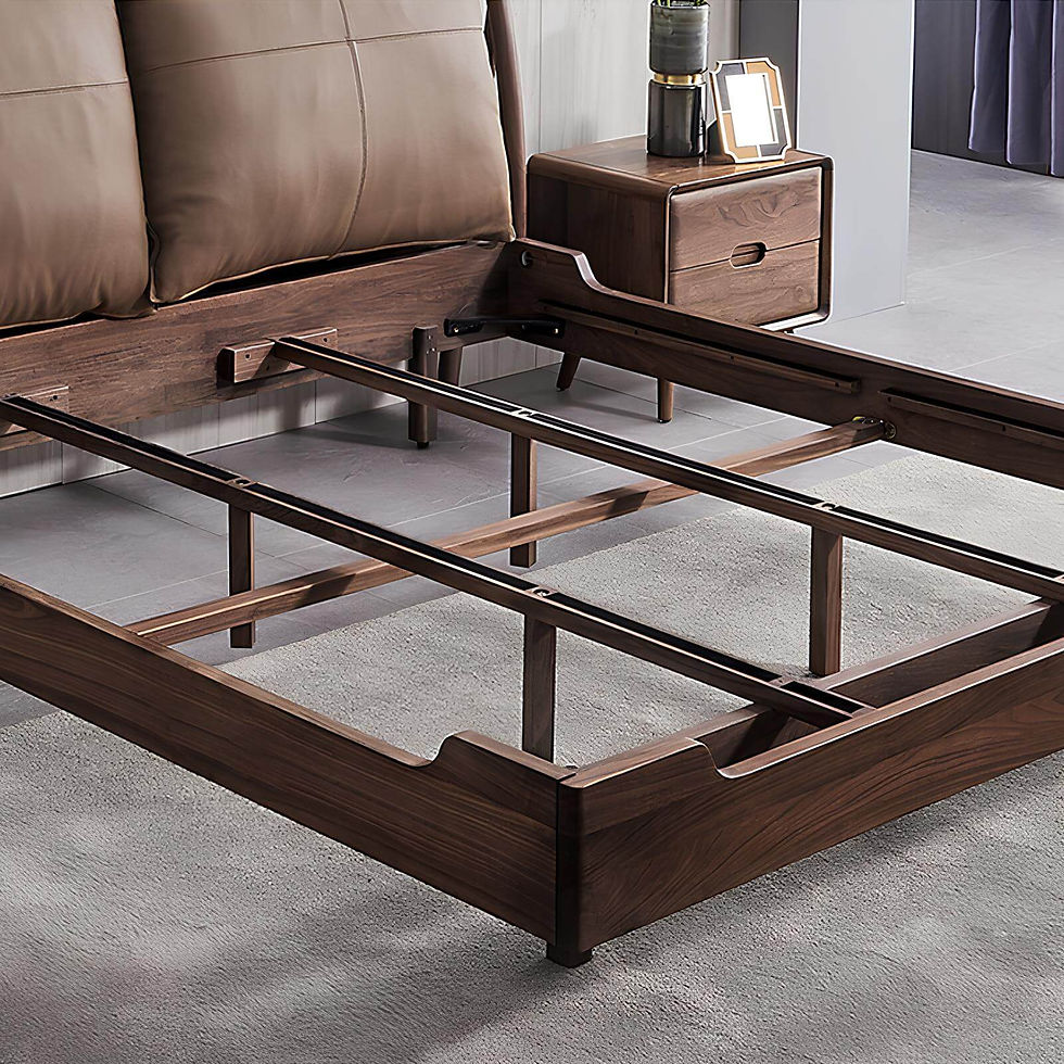 Thumbnail: Black Walnut Bed in the Bedroom Bedframe