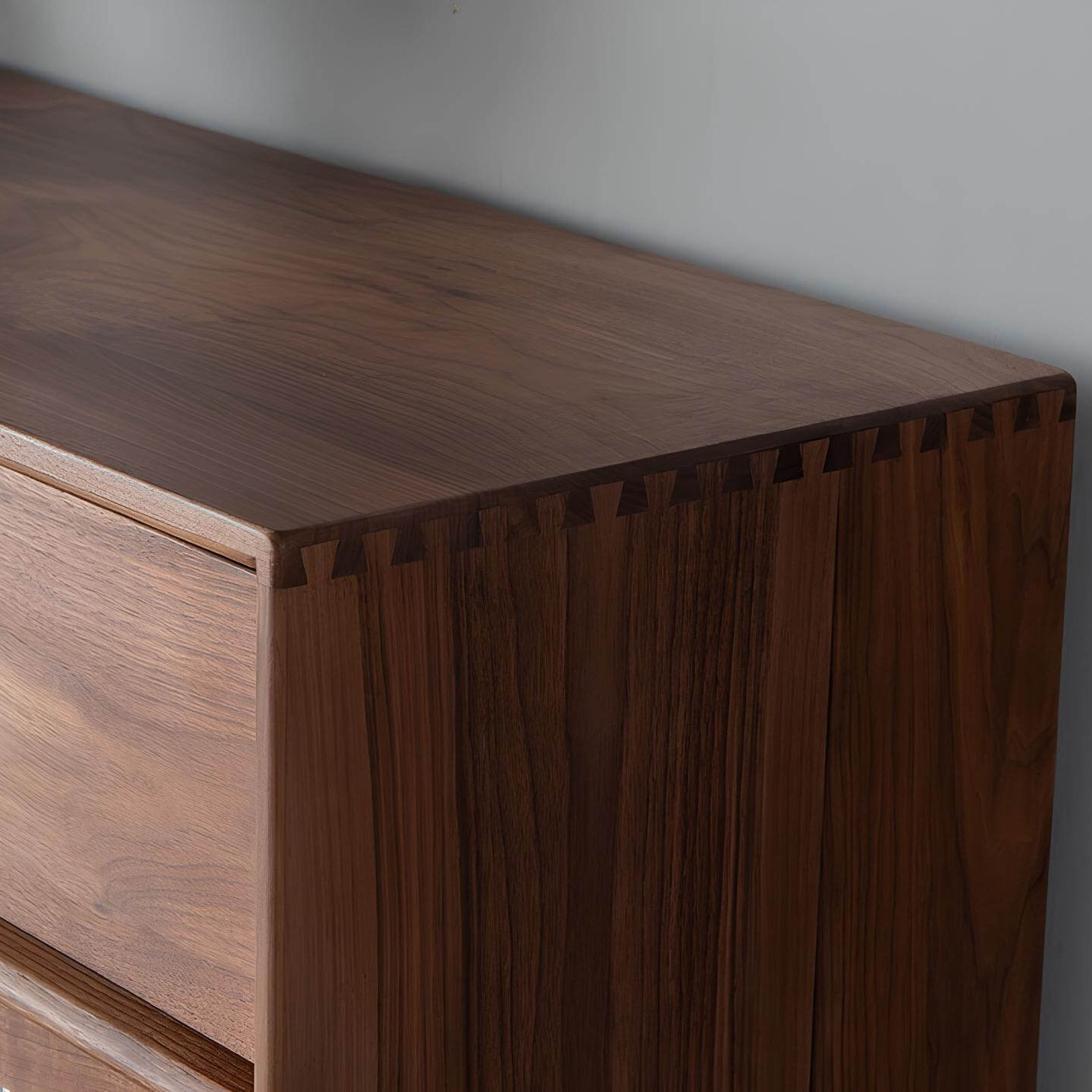 Wood Cabinet with Glass Doors | Wood Furniture