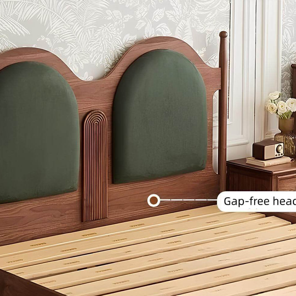 Black Walnut Bed | Wood Furniture