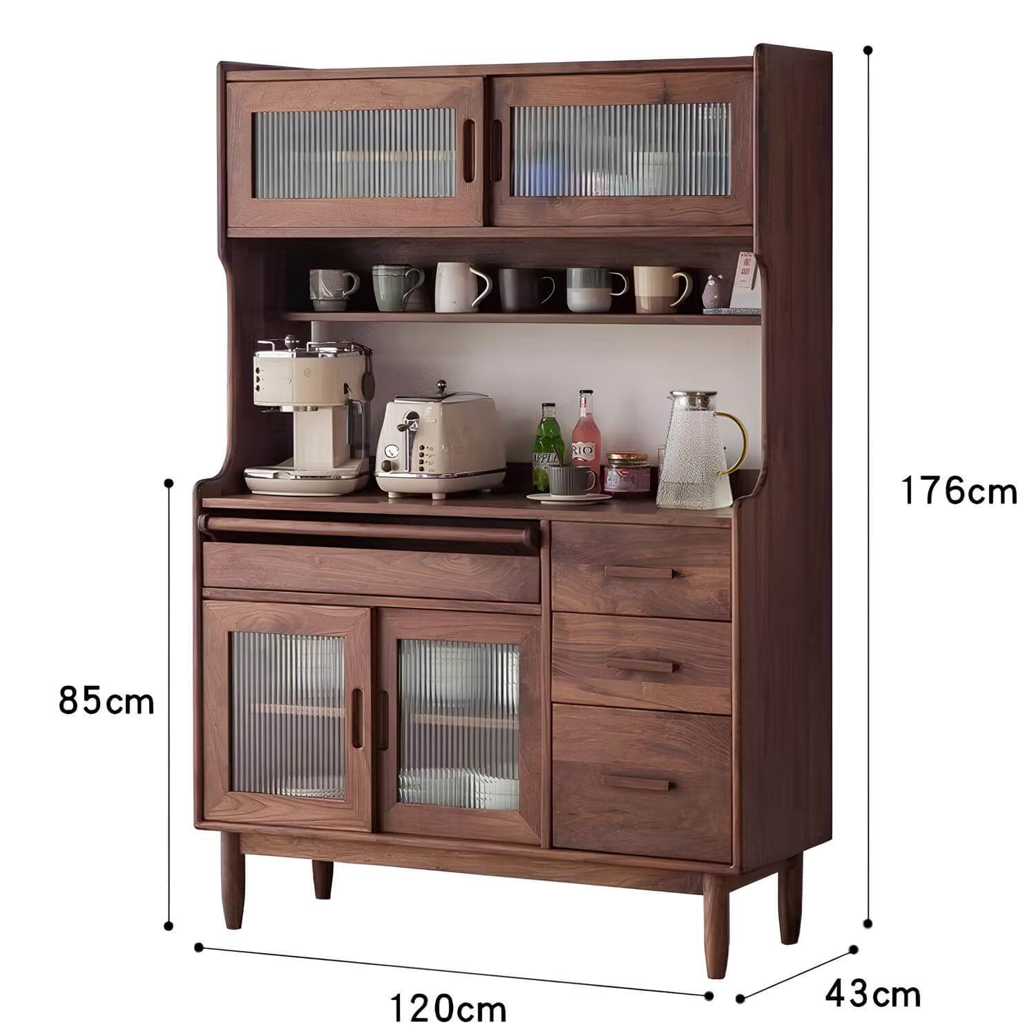 Wood Kitchen Cabinet Size