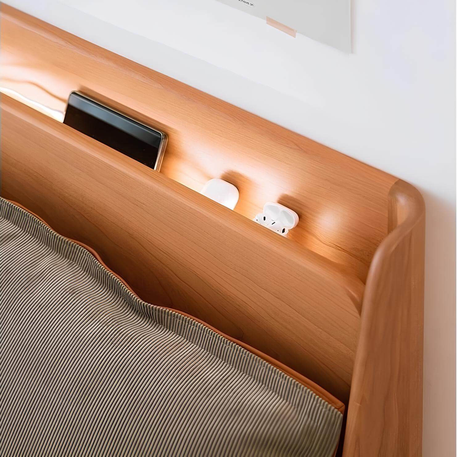 Cherry Wood Bed | Wood Furniture