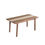Thumbnail: Rectangle Walnut Dining Table in White Background
