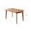 Thumbnail: Foldable Cherry Wood Dining Table in White Background
