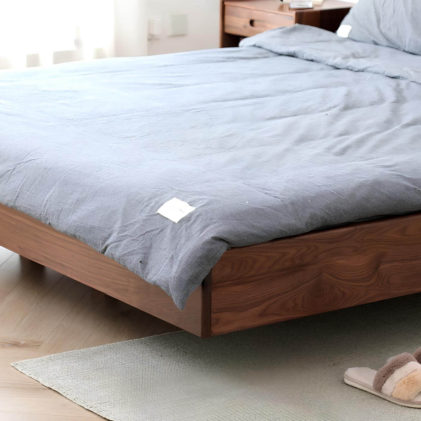 Black Walnut Bed | Wood Furniture