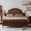 Thumbnail: Black Walnut Bed in the Bedroom Front View