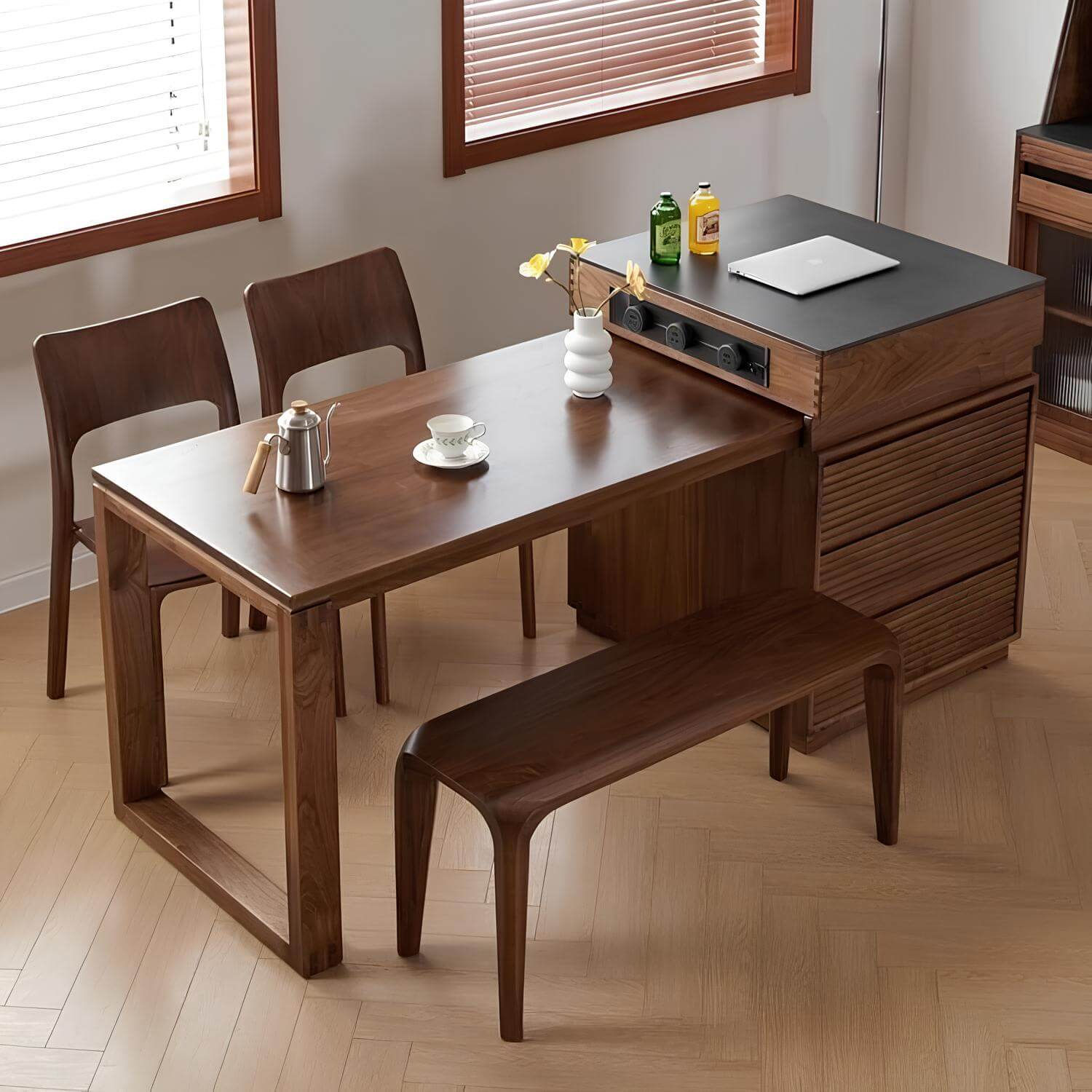 Black Walnut Kitchen Island | Wood Furniture