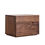 Thumbnail: Black Walnut Bedside Table in White Background