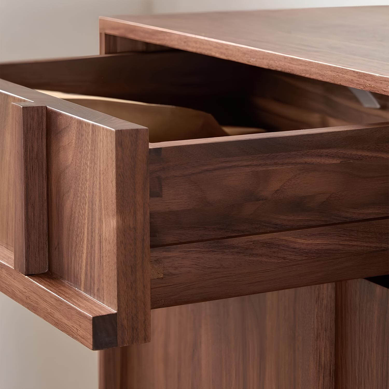 Black Walnut Side Cabinet | Wood Furniture