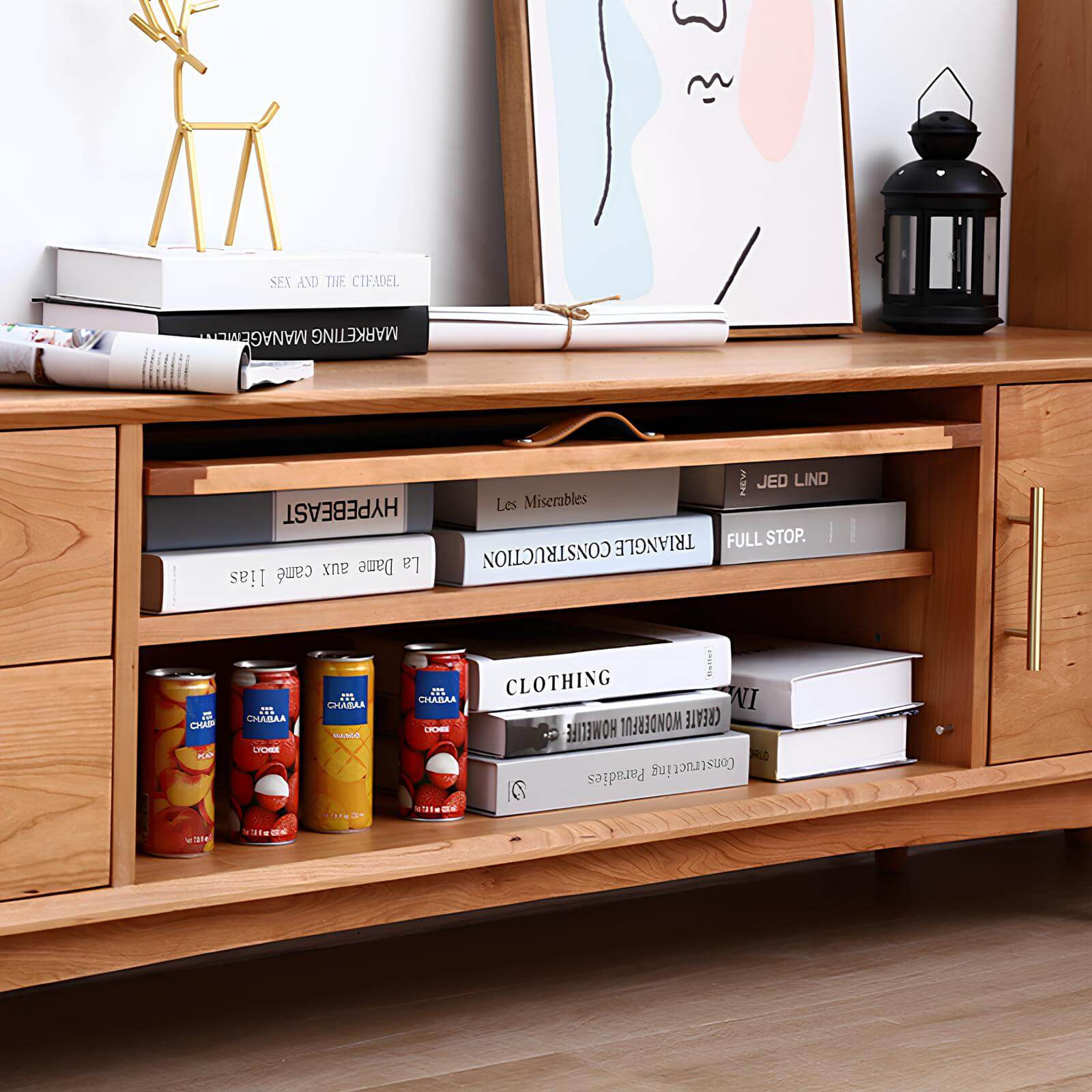Cherry Wood TV Stand | Wood Furniture