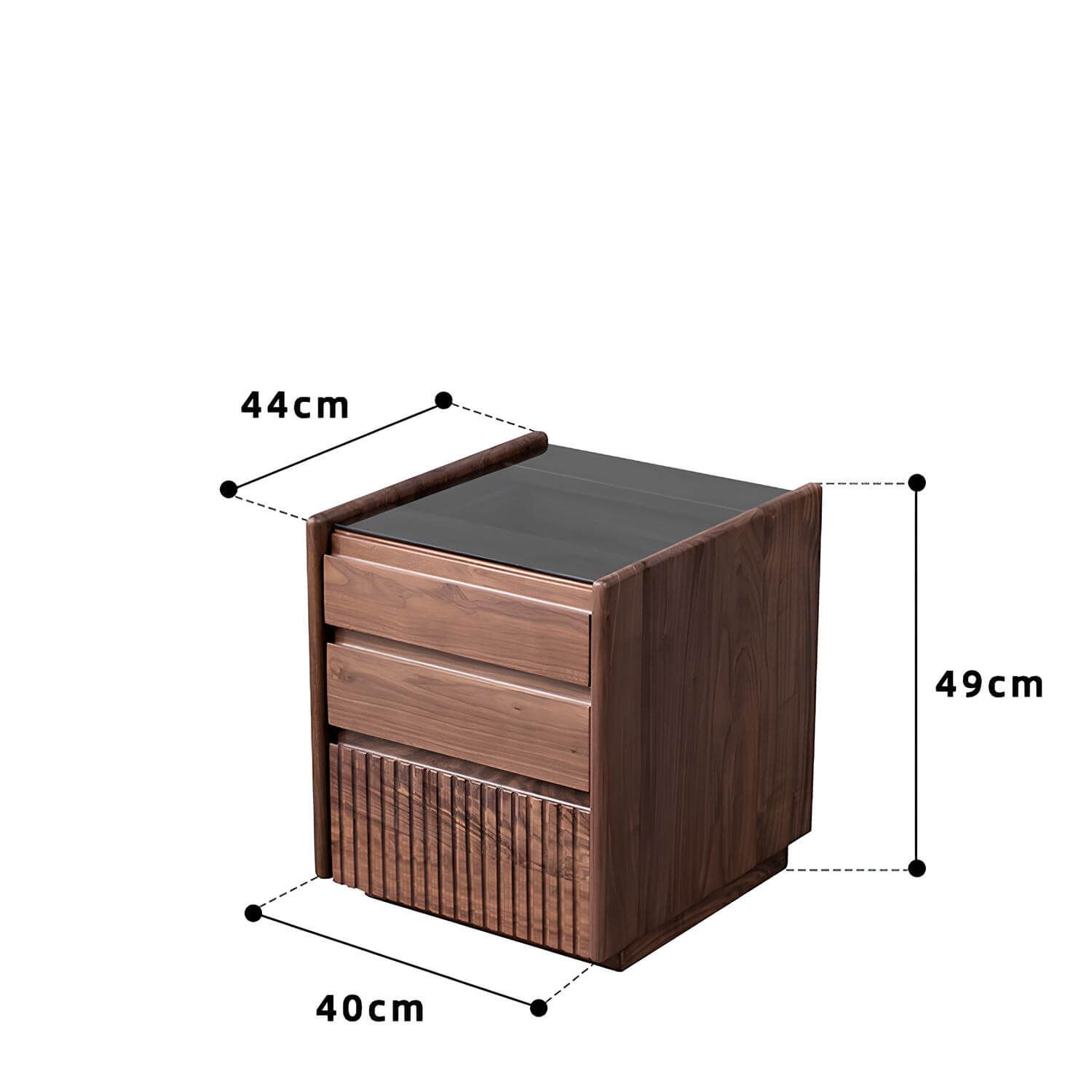 Black Walnut Side Cabinet | Wood Furniture