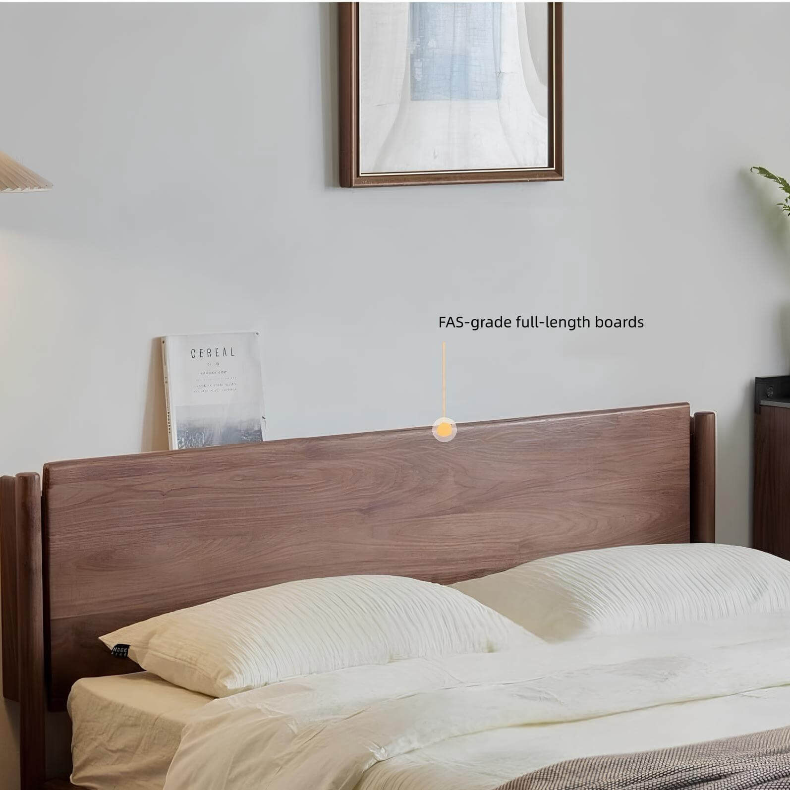 Black Walnut Bed | Wood Furniture