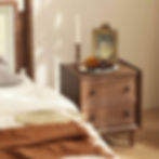 Black Walnut Bedside Table