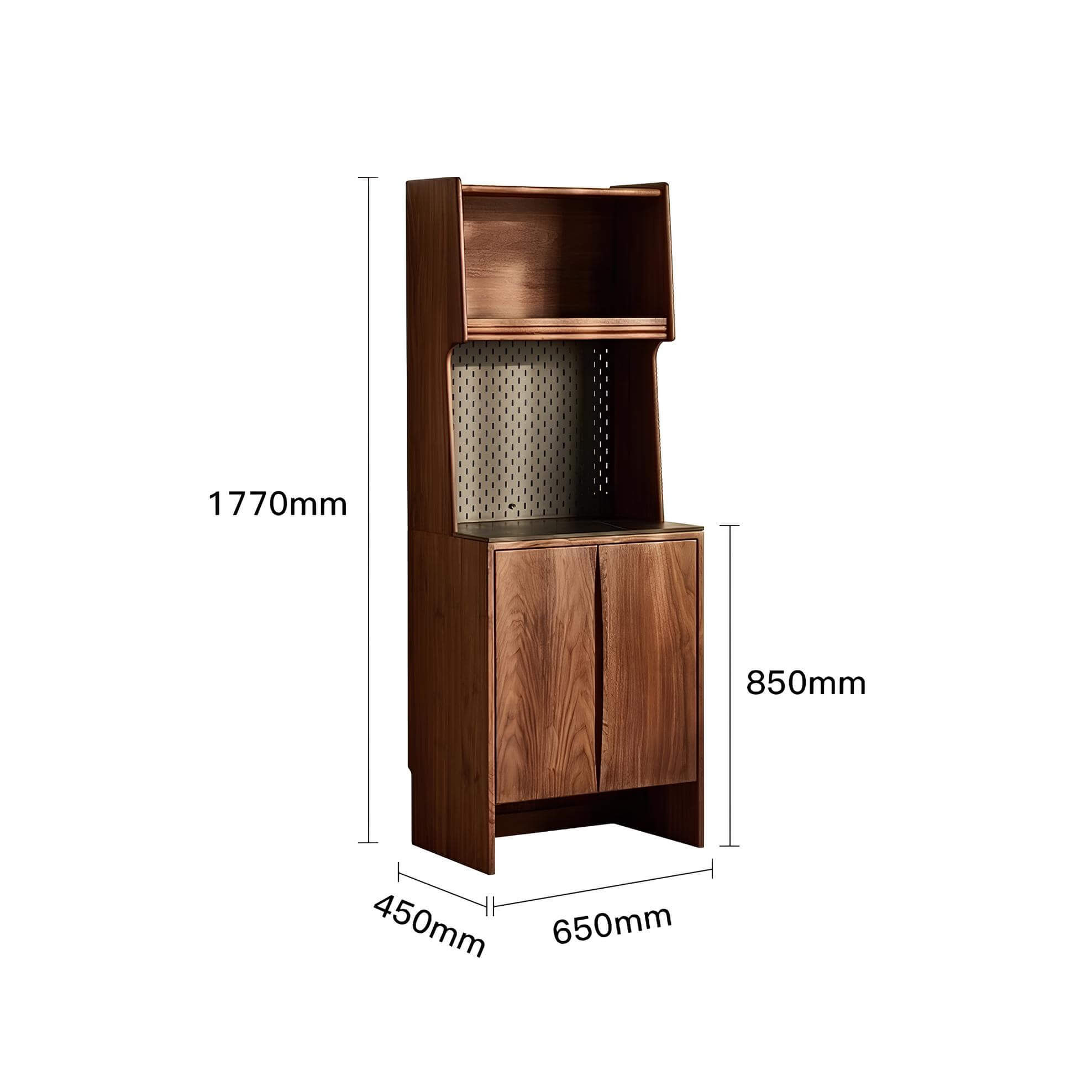 Wood Cabinet for Storage Size