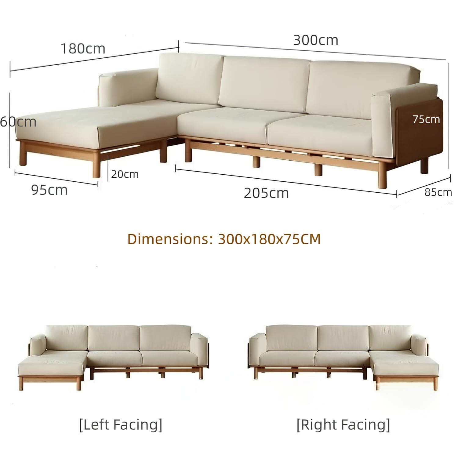 Cherry Wood Sofa | Wood Furniture