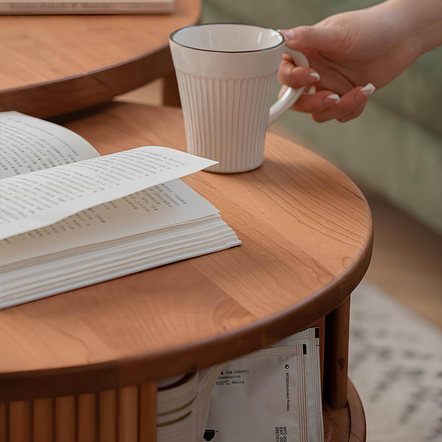 Cherry Wood Coffee Table | Wood Furniture
