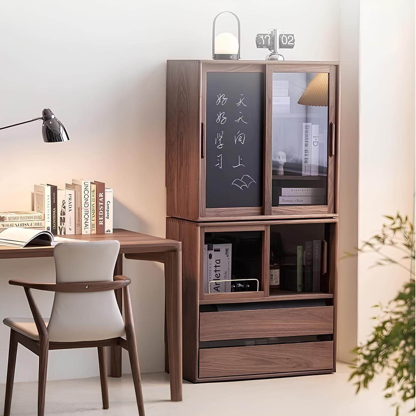 Black Walnut Bookcase | Wood Furniture