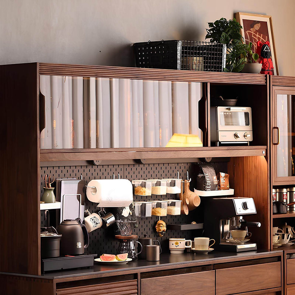 Thumbnail: Wood Cabinet for Storage in the Dining Room