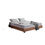 Thumbnail: Black Walnut Bed in White Background