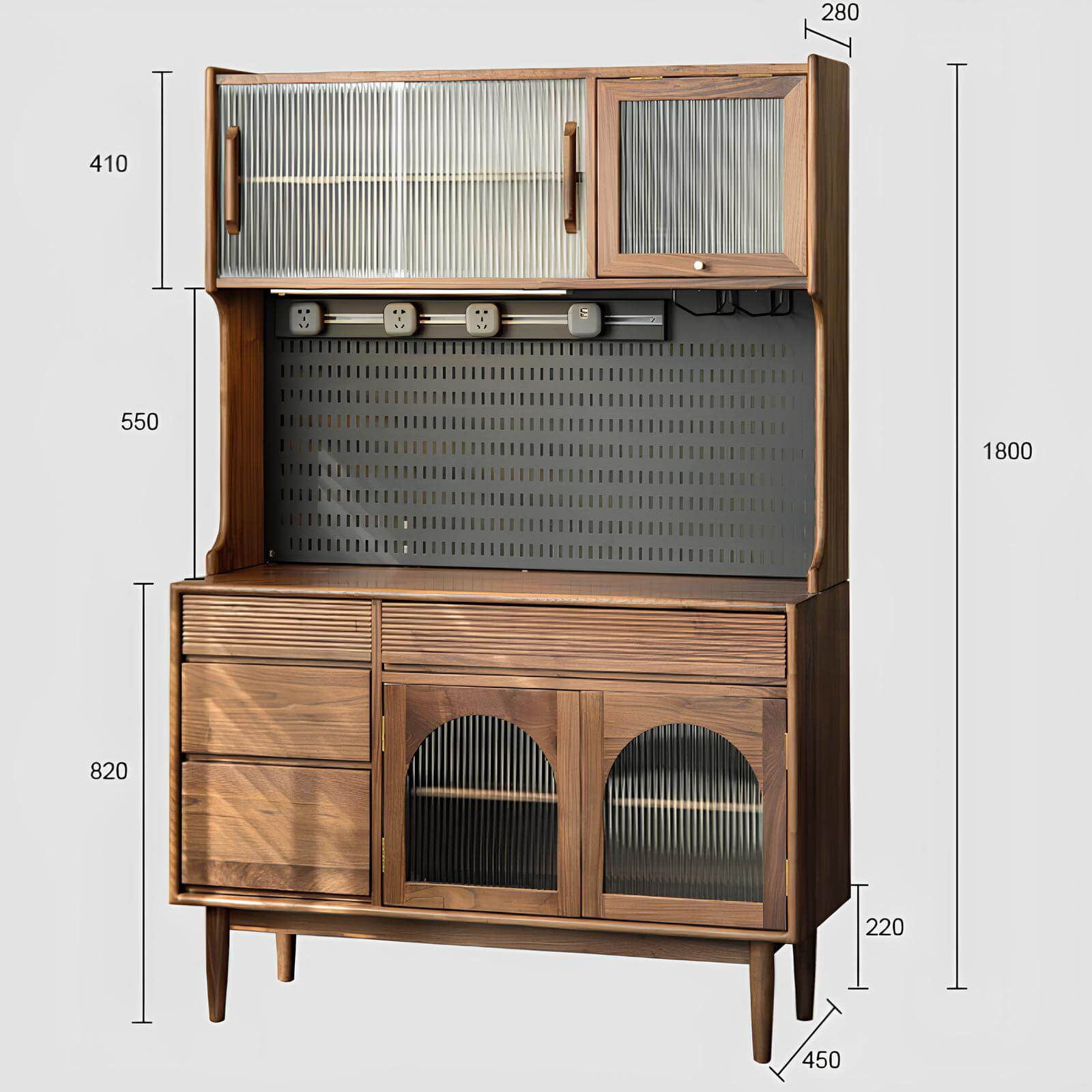 Wood Cabinet for Kitchen Size