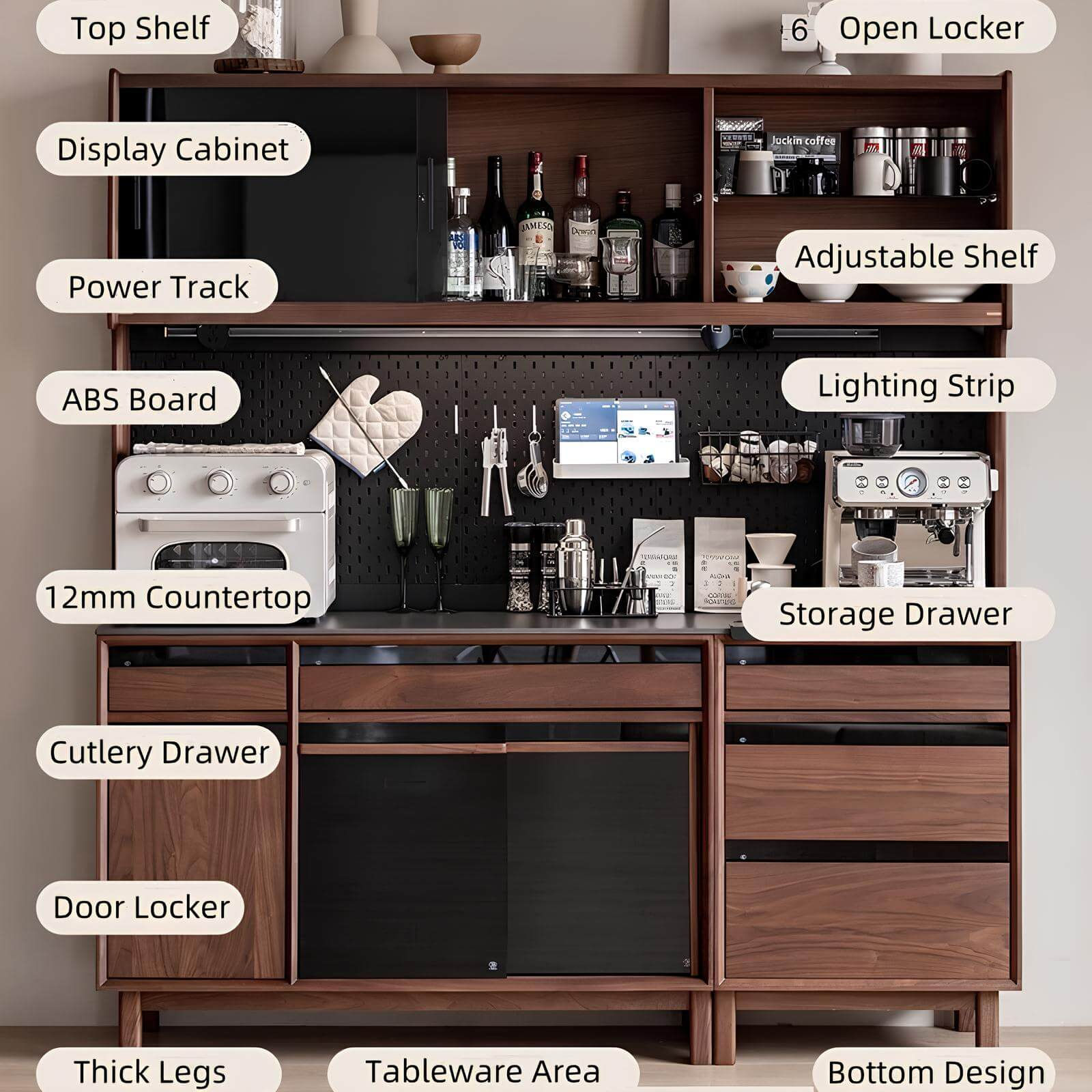 Wood Cabinet Details