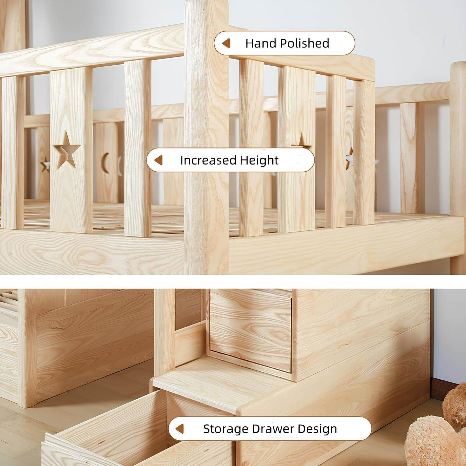 Ash Children's Bed Structure
