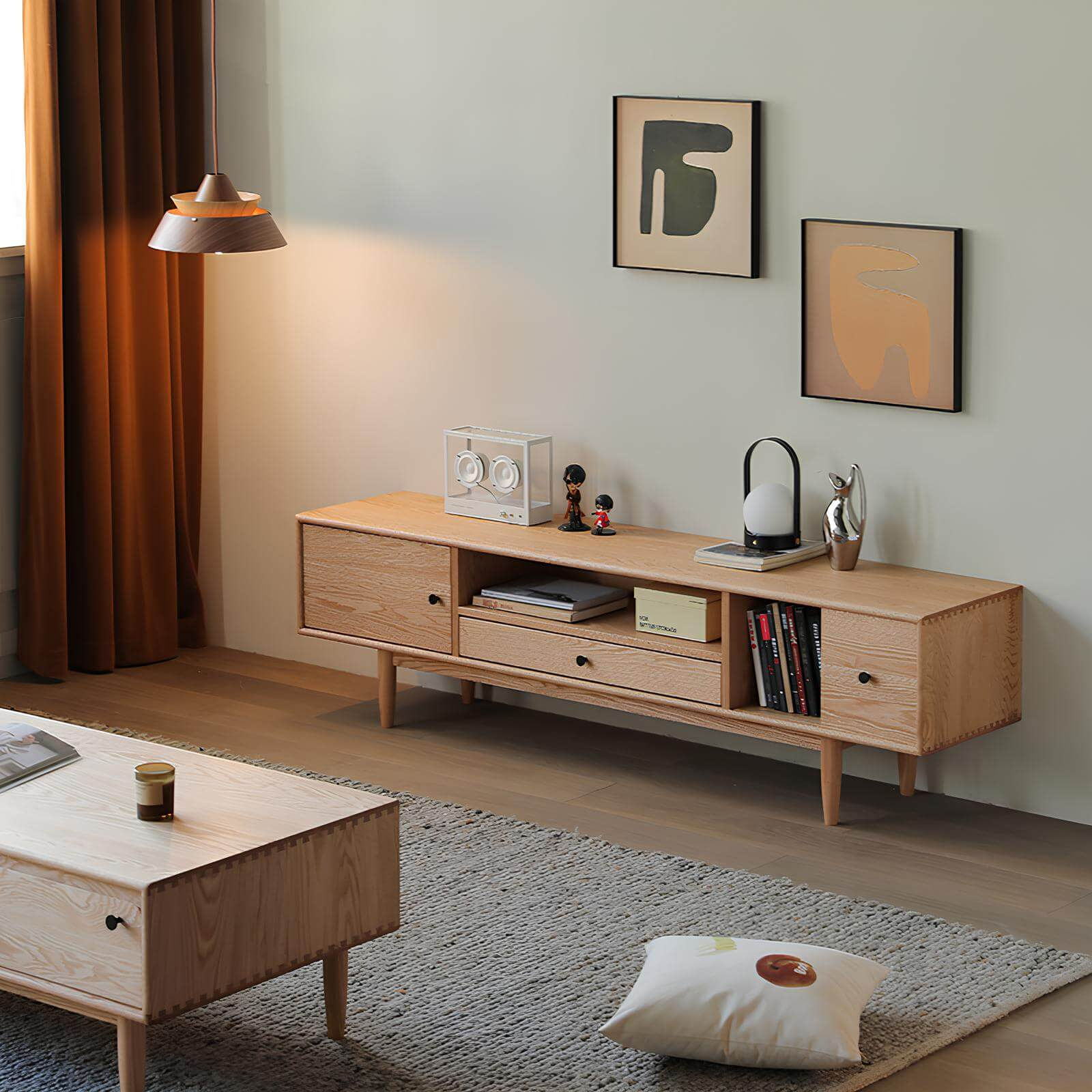 Black Walnut TV Stand | Wood Furniture