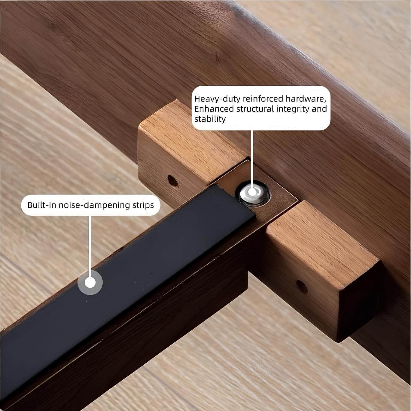 Black Walnut Bed | Wood Furniture