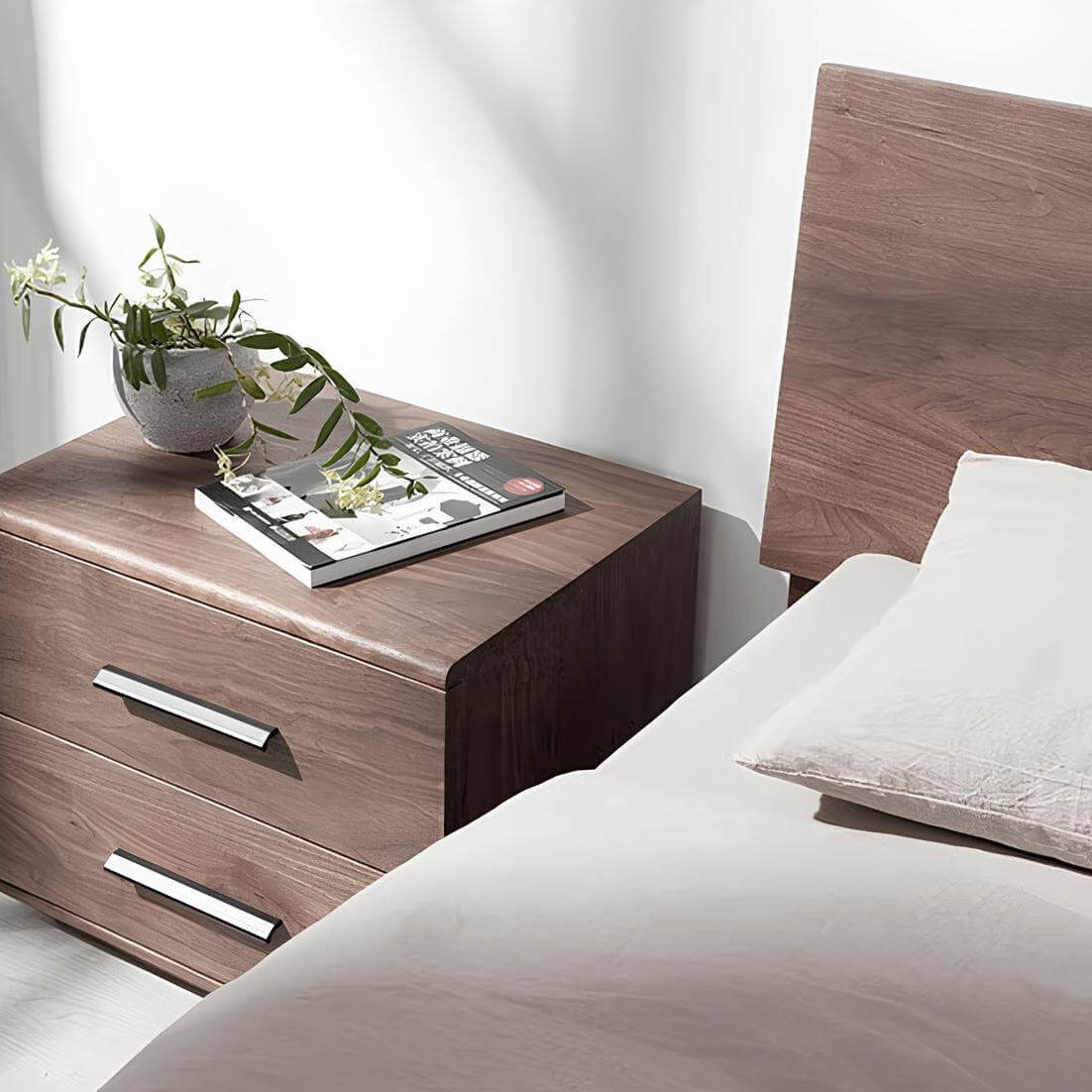 Black Walnut Bed | Wood Furniture