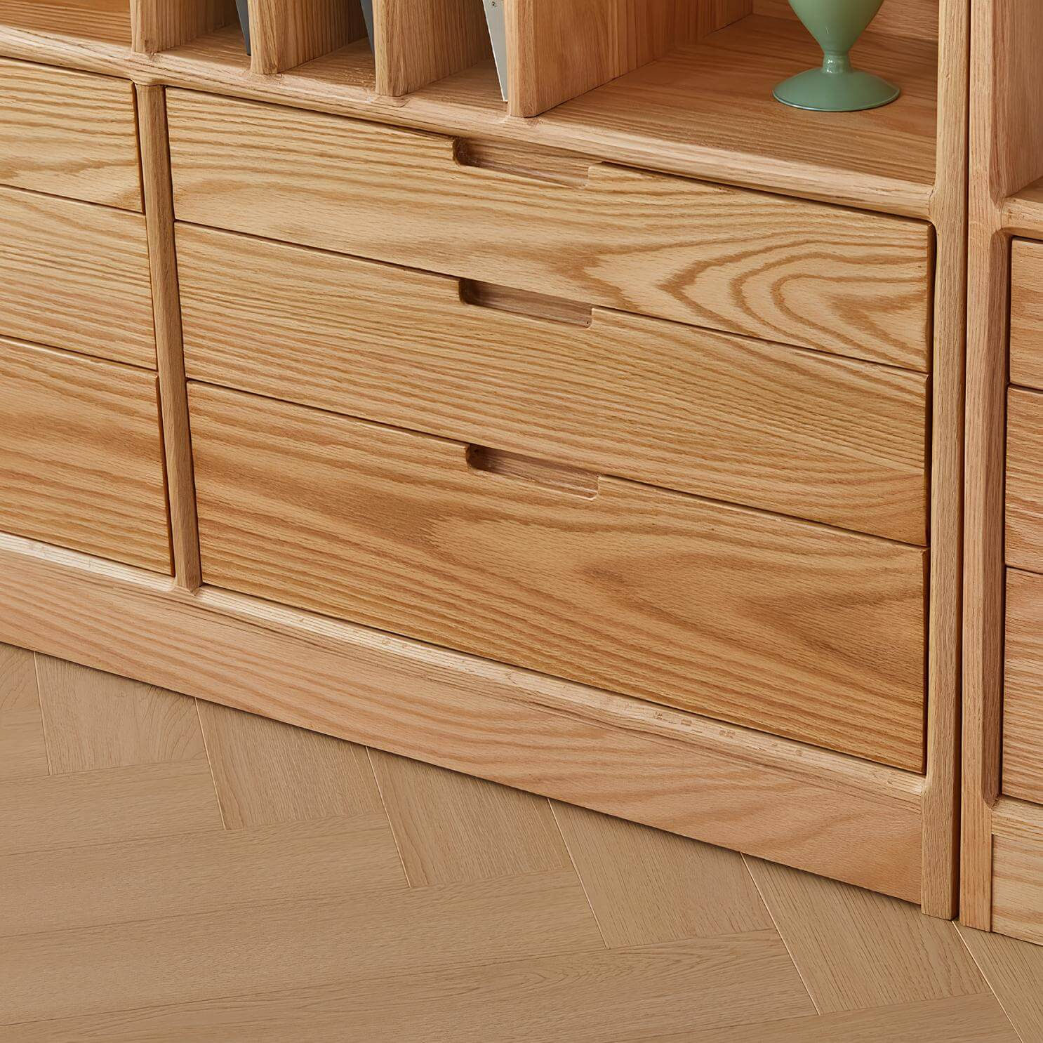 Oak Bookcase | Wood Furniture