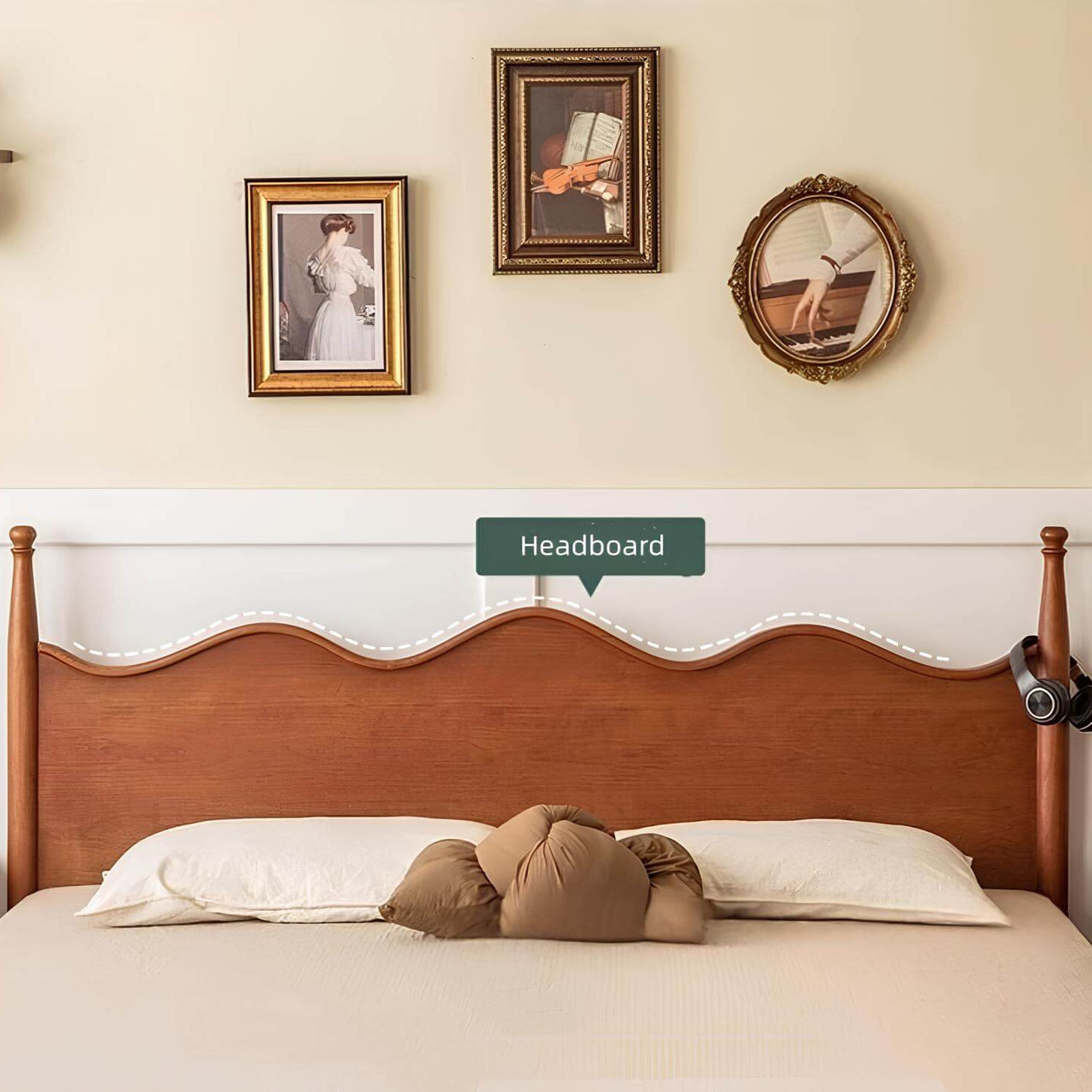 Black Walnut Bed | Wood Furniture