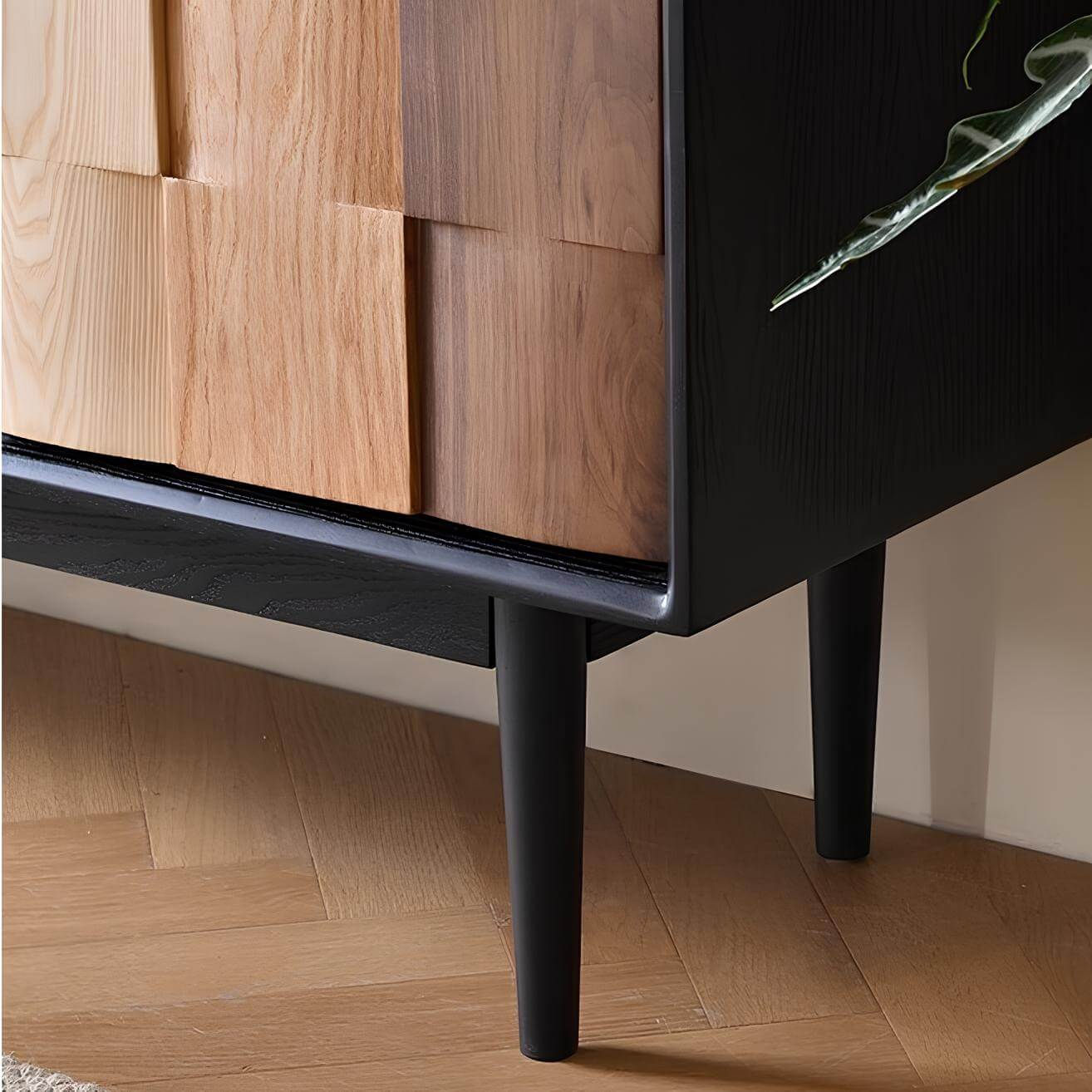 Black Walnut Side Cabinet | Wood Furniture