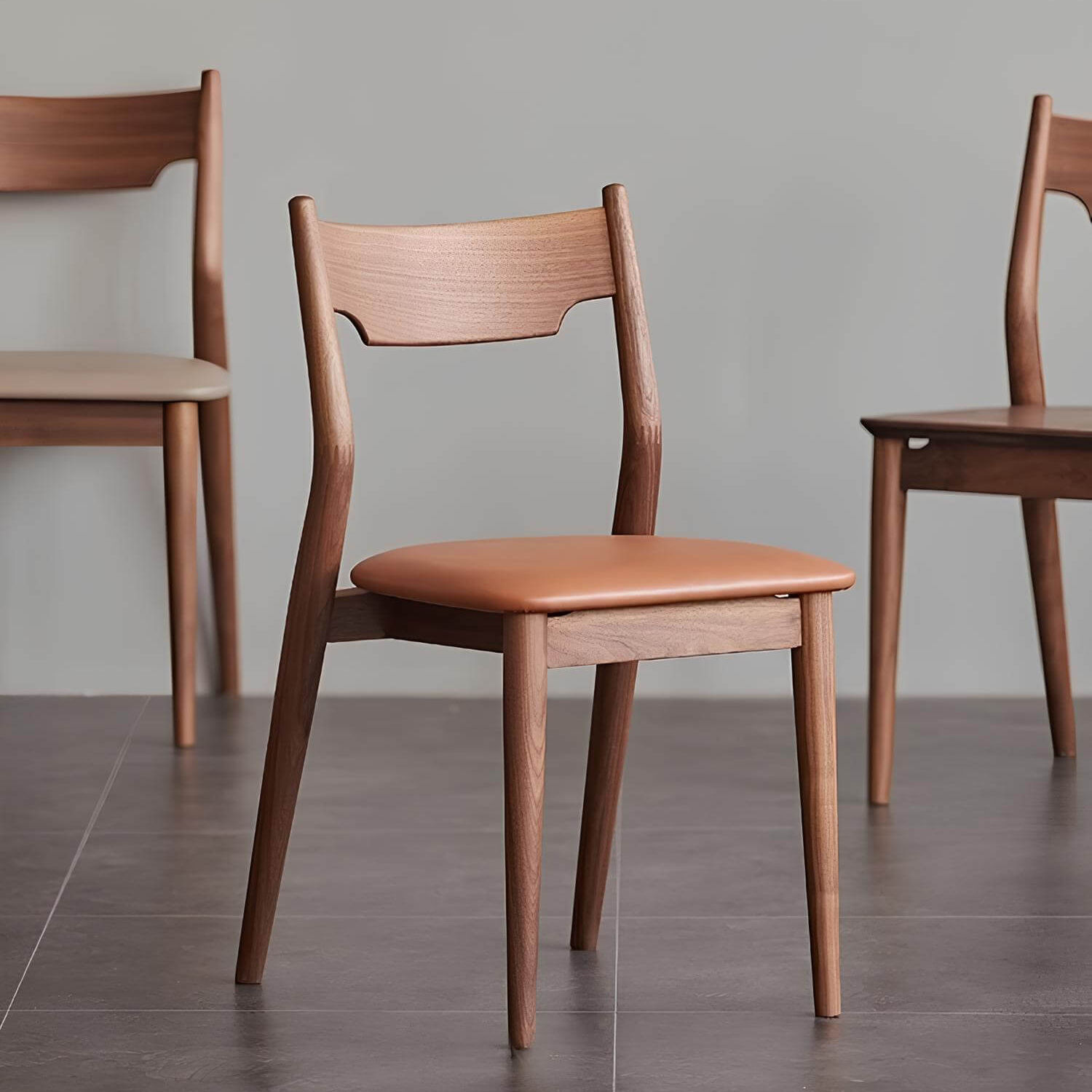 Black Walnut Wood Dining Chair | Wood Furniture