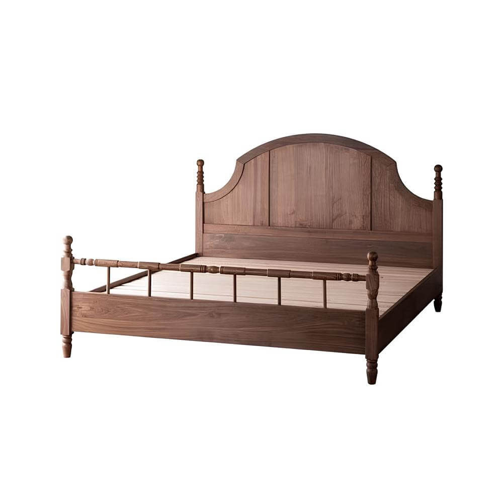 Black Walnut Bed | Wood Furniture