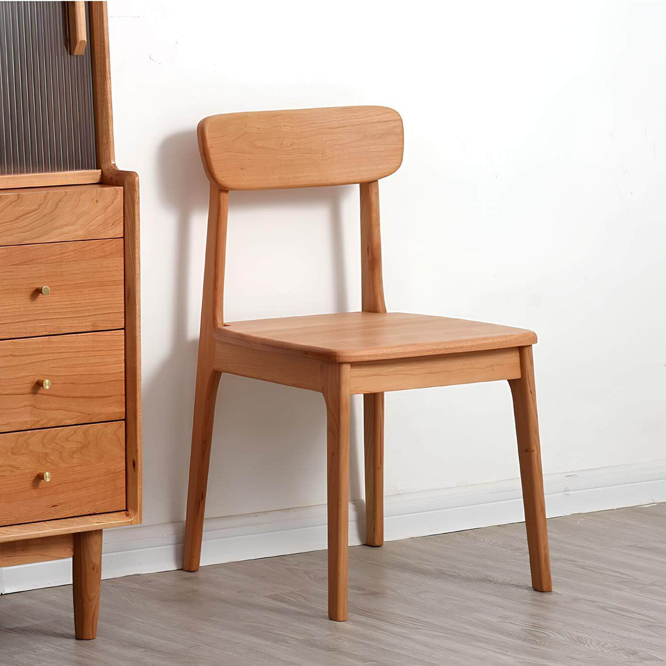 Cherry Wood Office Chair | Wood Furniture