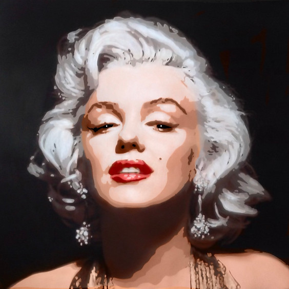 Street Art Graffiti Masterclass (Marilyn Monroe)