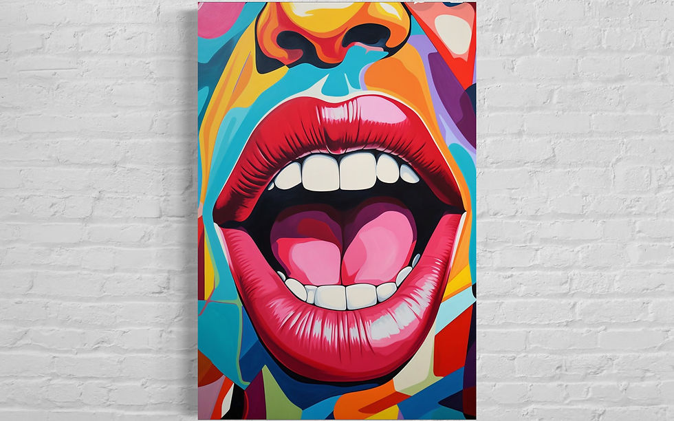 Street Art Masterclass - Lips