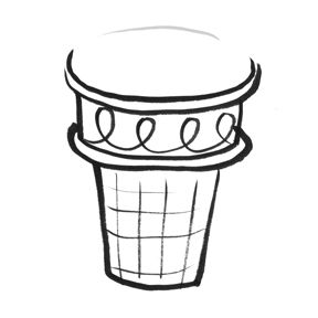 Ice Cream Cone - Doodle America
