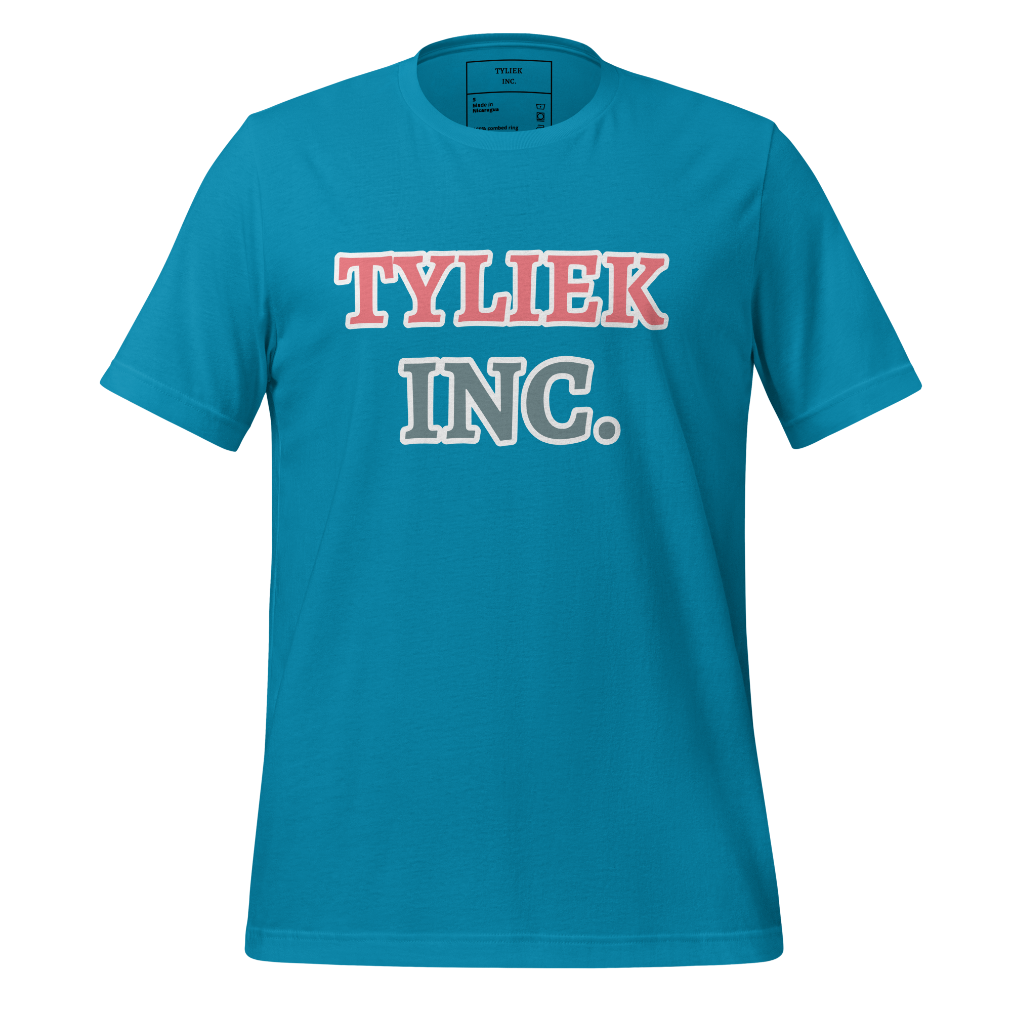 TYLIEK, INC.  Unisex Staple T-Shirt (Aqua)