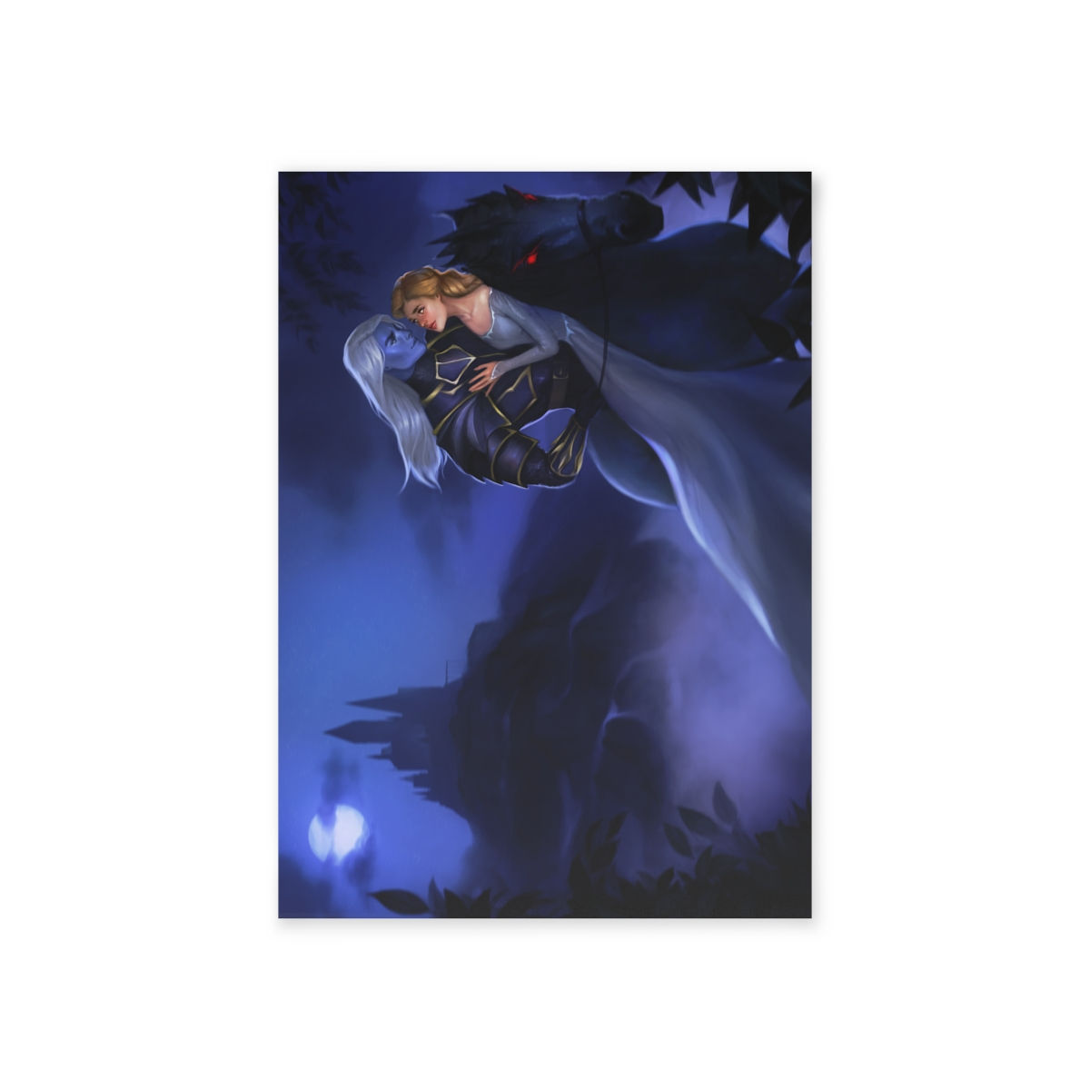 Bride of the Shadow King - double sided character art print