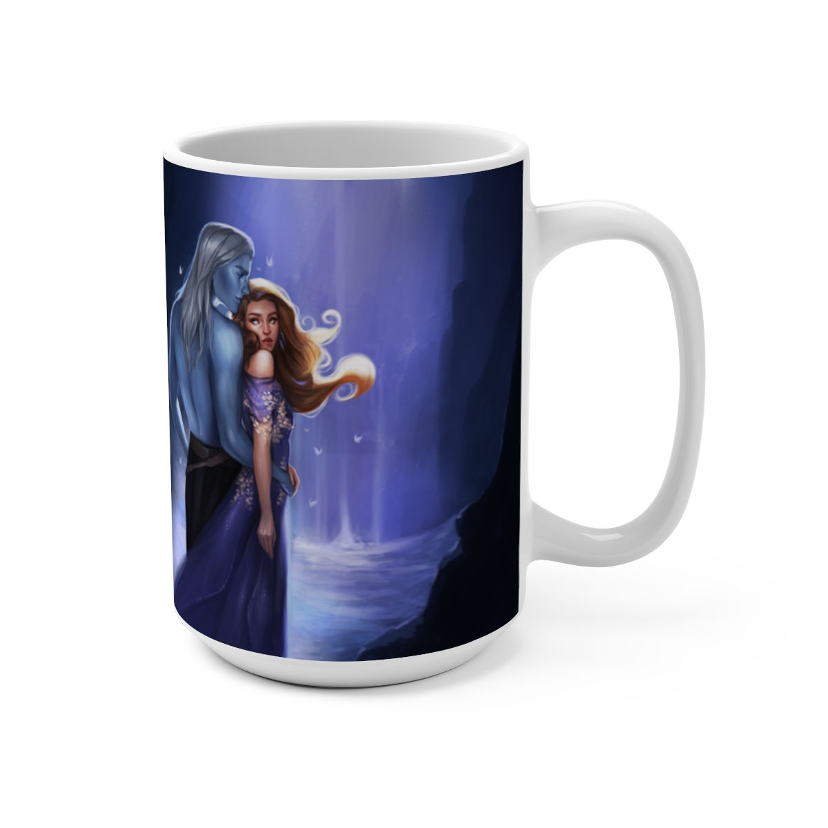 Heart of the Shadow King - illustrated mug