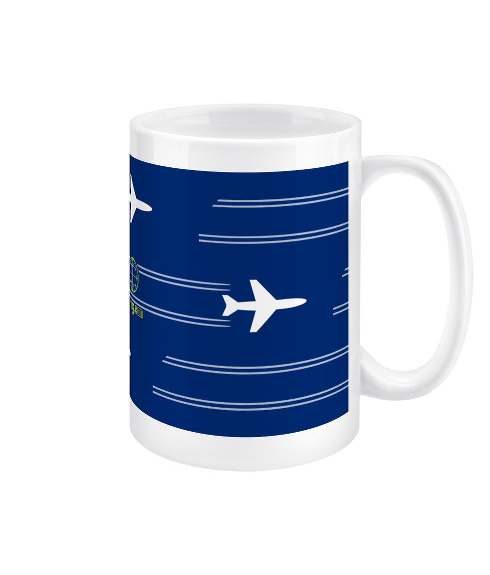 Thumbnail: 'Cruising Altitude' Ceramic Mug Large 15oz
