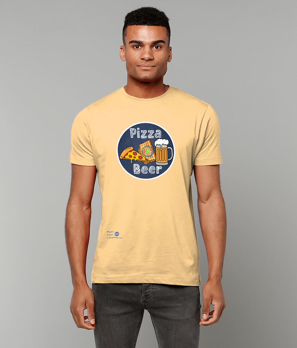 Thumbnail: 'Pizza & Beer' Unisex T-Shirt