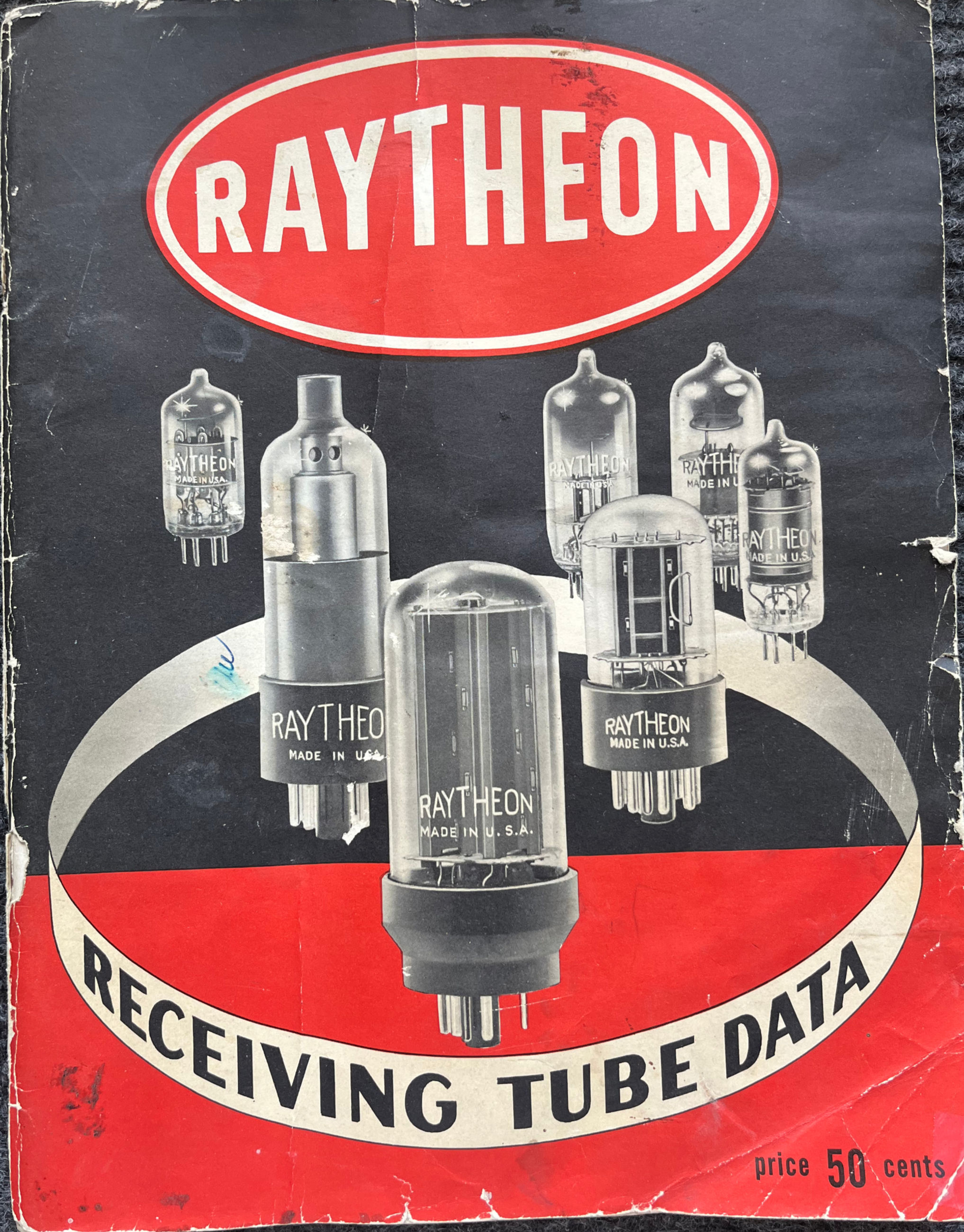 Raytheon Recieving Tube Data Manual-1957