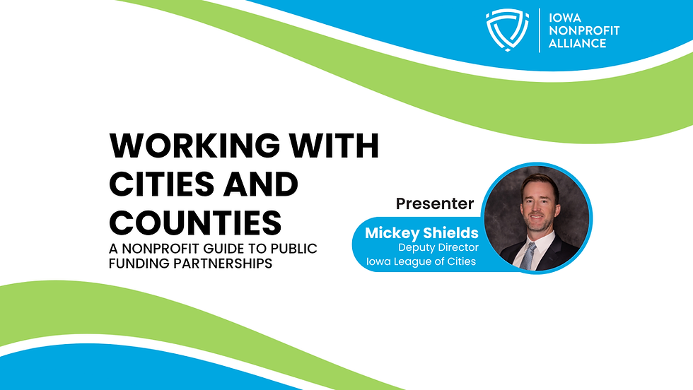 Working with Cities and Counties: A Nonprofit Guide to Public Funding Partnerships