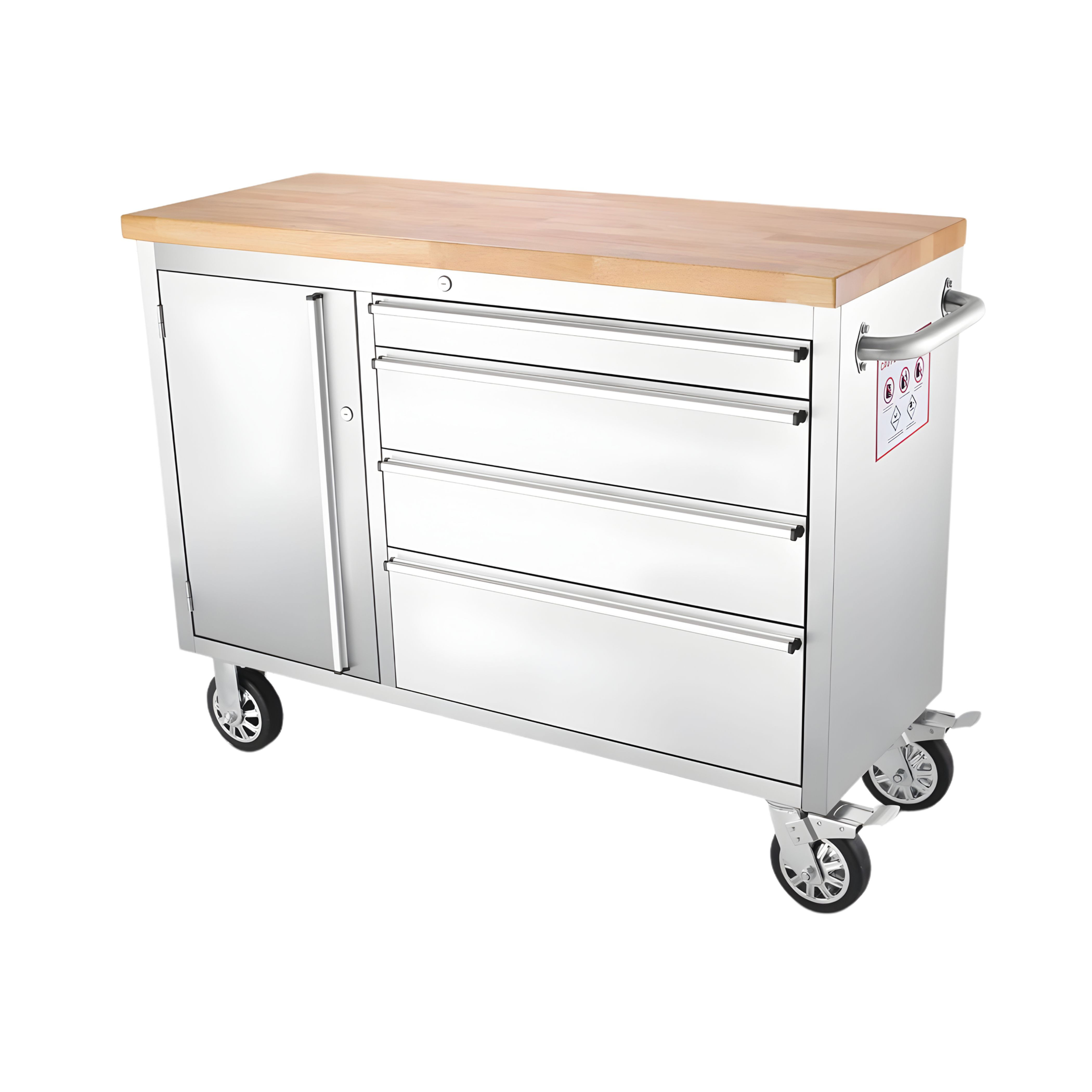 48 inch 4 Drawers Tool Chest HTC4804W1